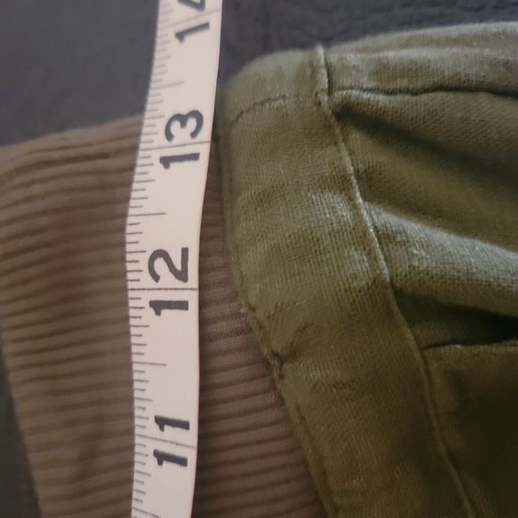 Love tree  linen cotton blend casual pants in olive sz M - Picture 9 of 9